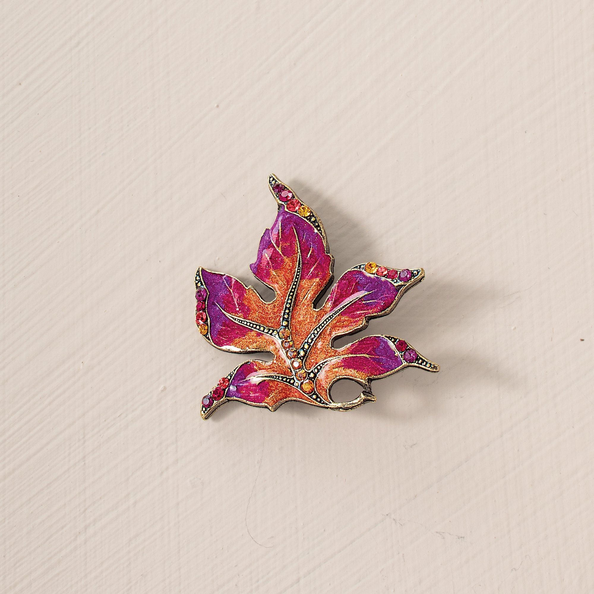 Fabulous Falling Leaves Brooch (Preorder)