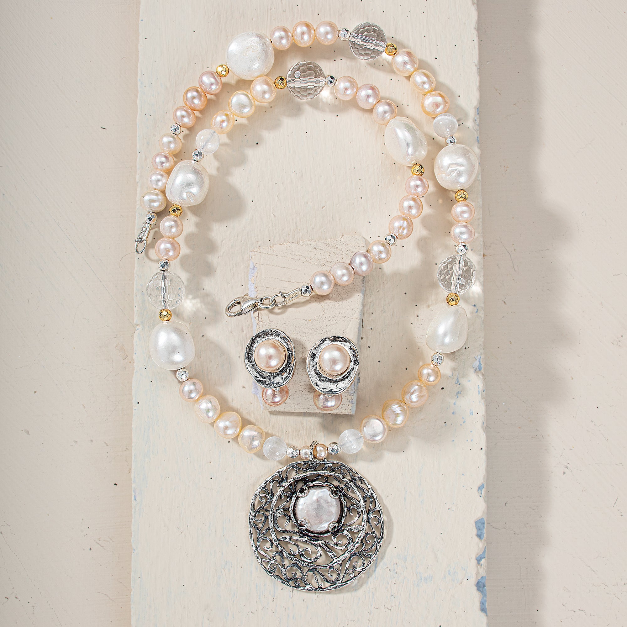 Royal Illusions Statement Necklace