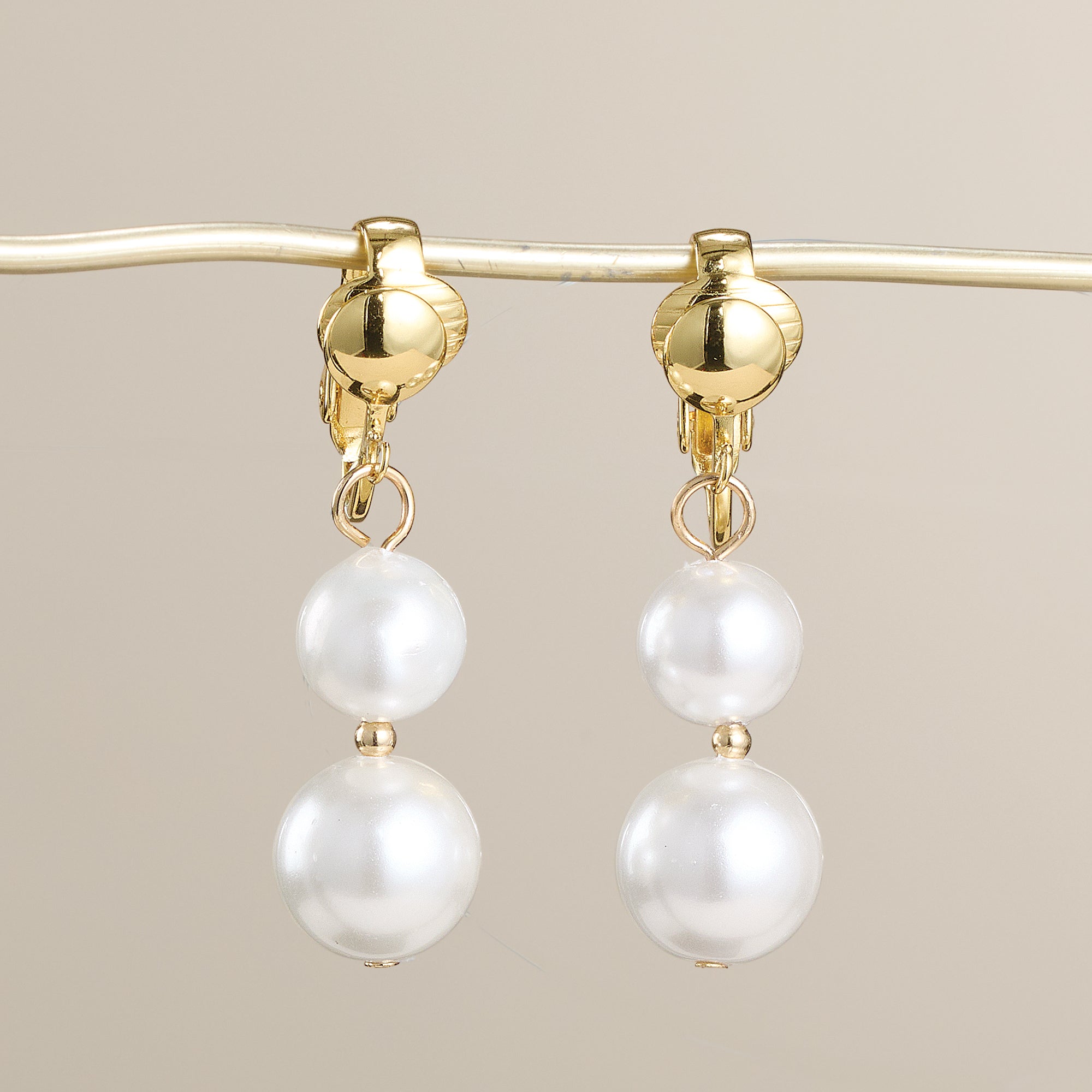 Freshwater Fancy Clip-On Pearl Earrings