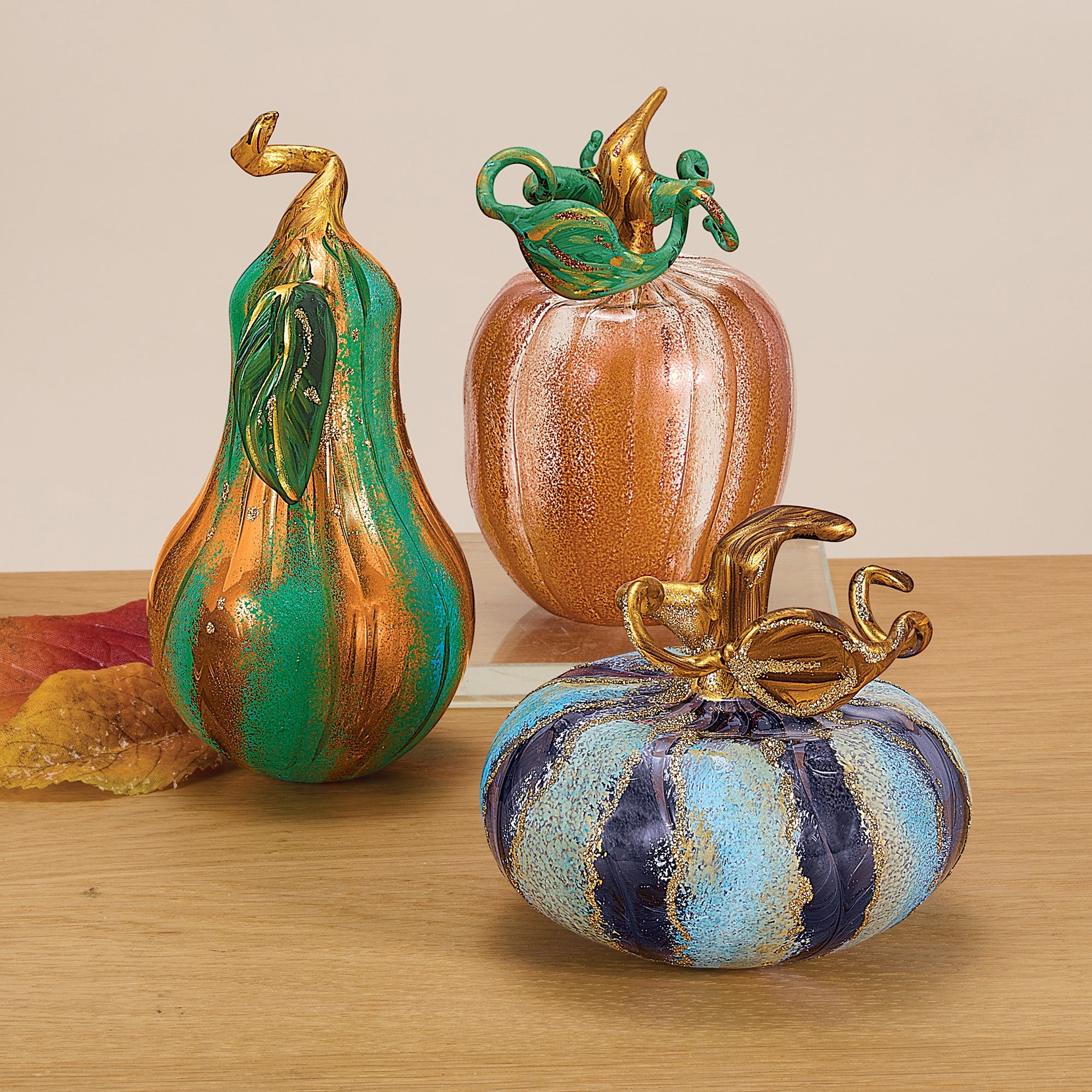 Orange Glass Lago Di Como Pumpkin
