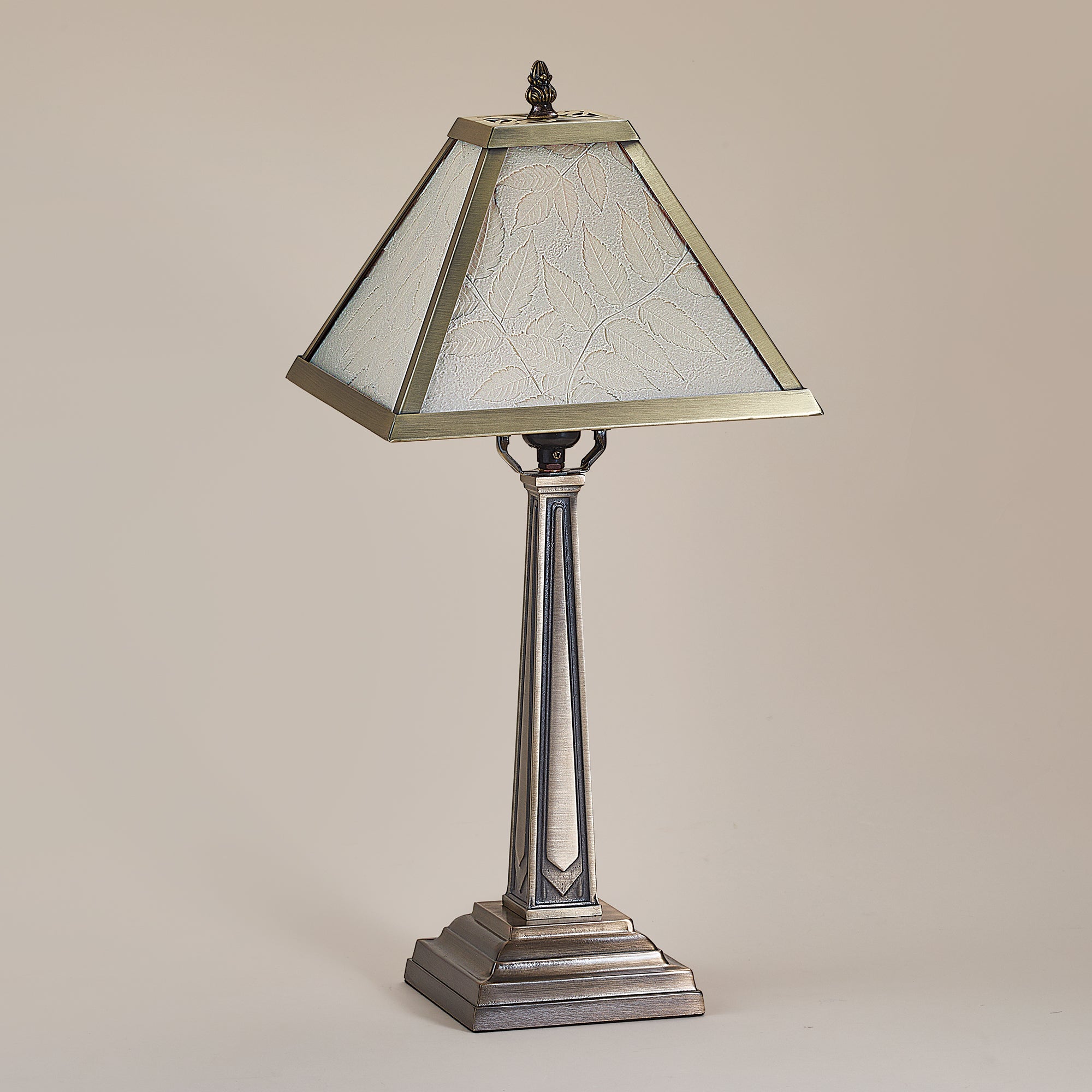 Luminous Leaves Lithophane Table Lamp