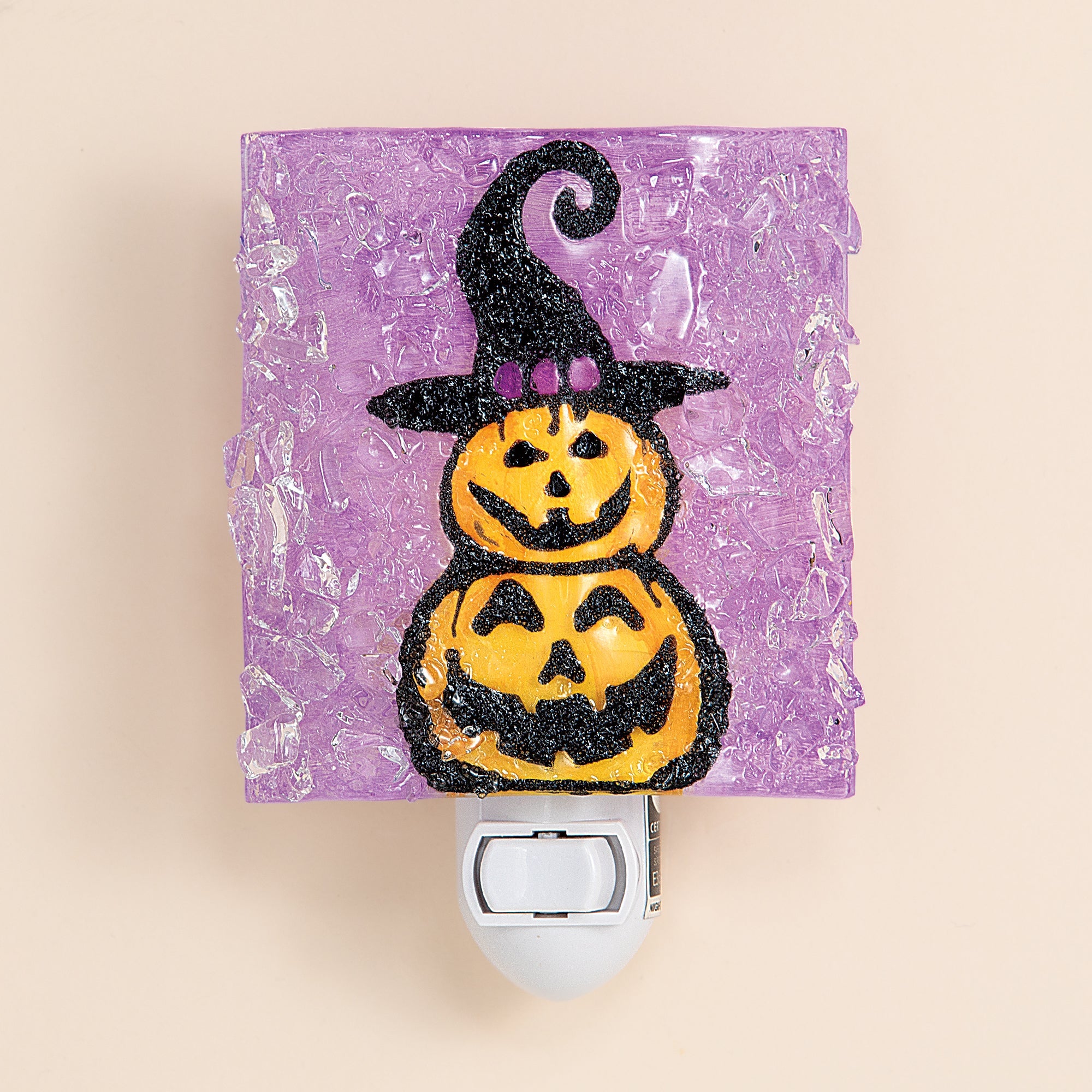 Recycled Glass Stack O' Jacks Nightlight