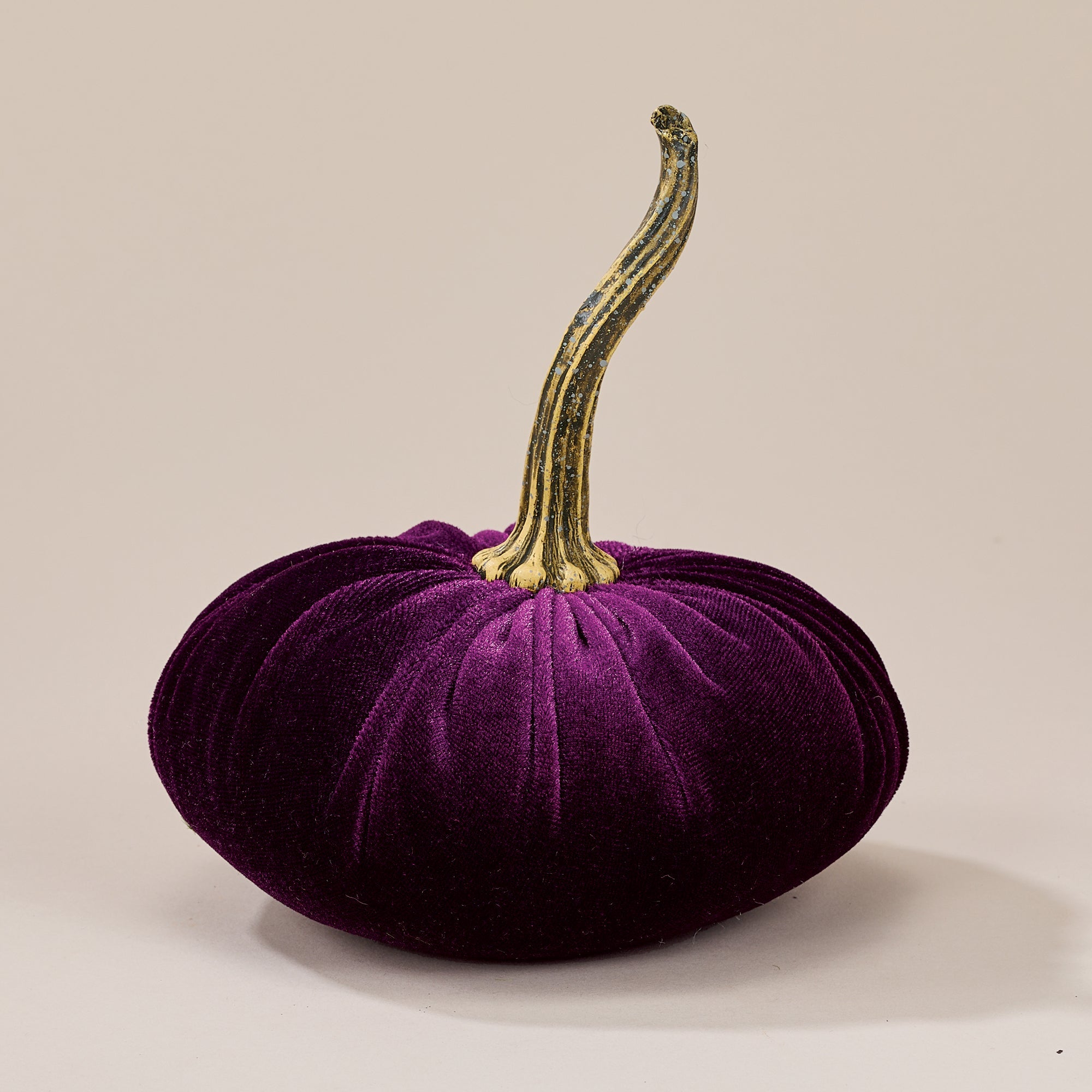 Plum Velvet Pumpkin