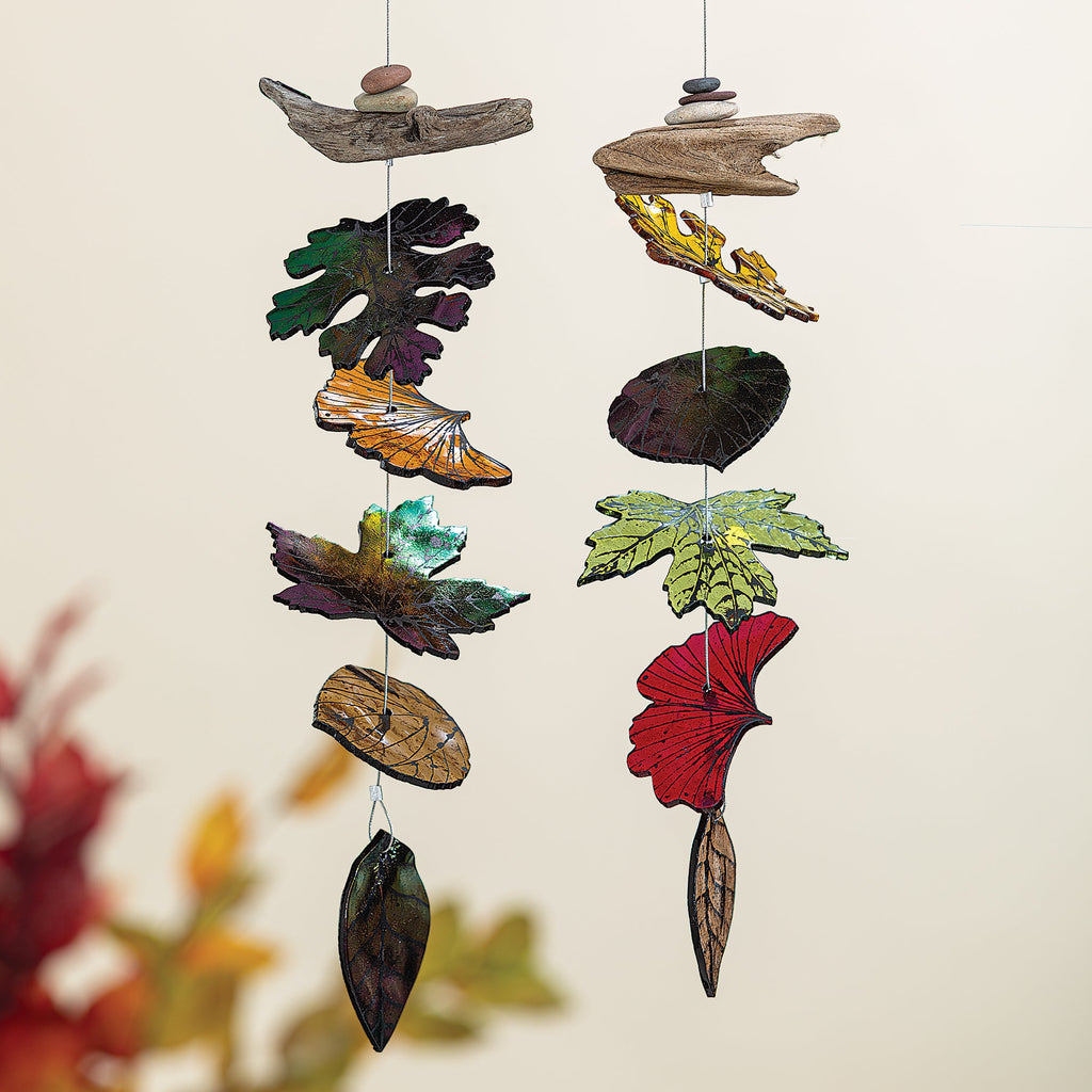 Stained Glass Leaf Strand