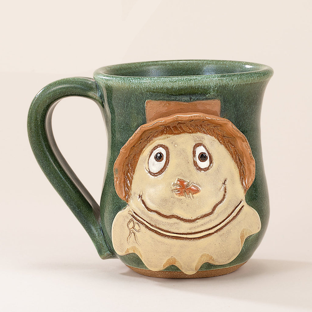 Smiling Scarecrow Mug, 14oz.