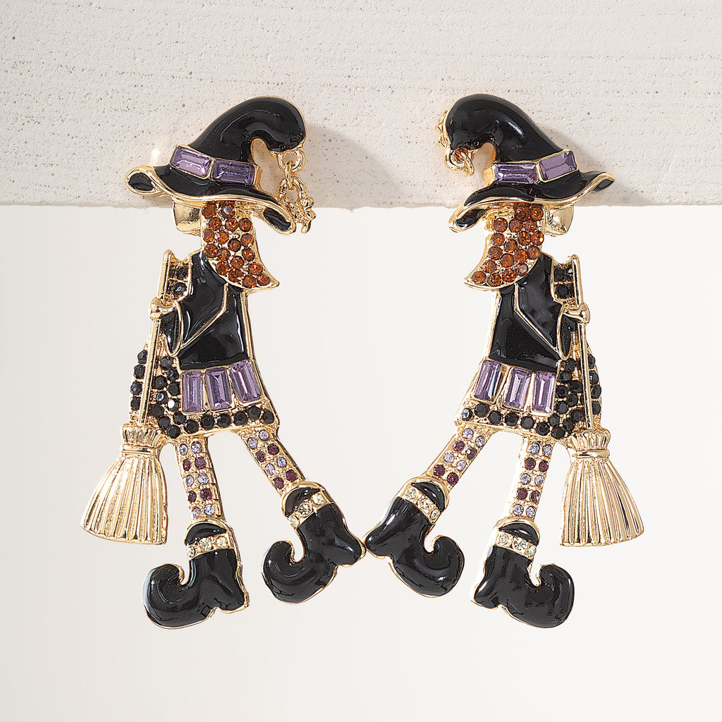 Witchy Woman Crystal Earrings