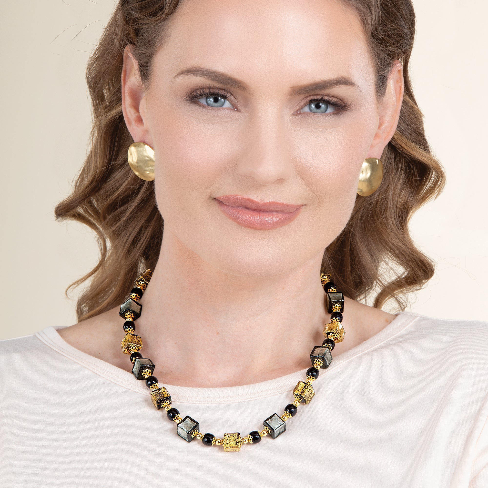 Murano Glass Cubi Scintillanti Necklace